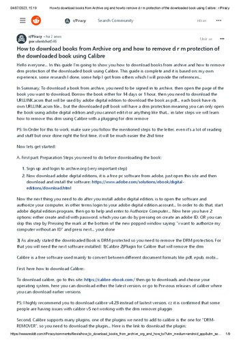 How to download borrowed books from Archive.Org