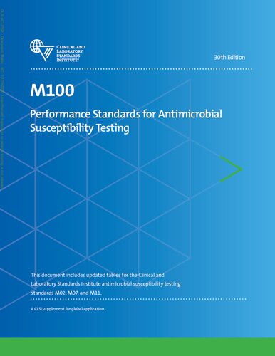 Performance standards for antimicrobial susceptibility testing