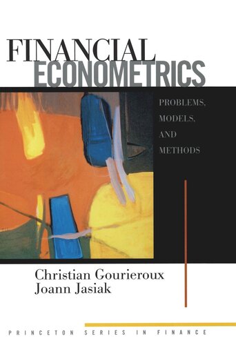 Financial Econometrics: Problems, Models, and Methods