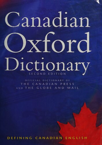 Canadian Oxford Dictionary