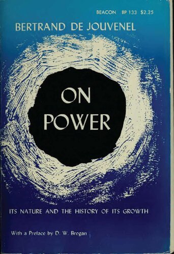 On Power - Natural History of Its Growth