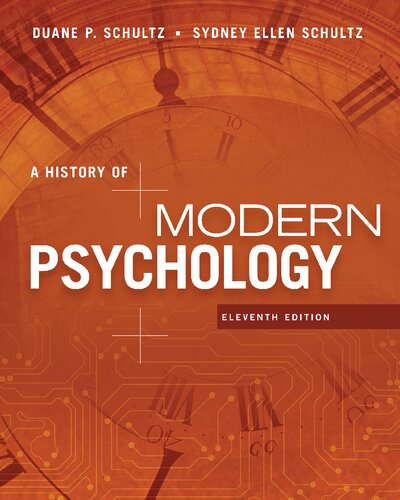 A History of Modern Psychology