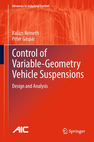 Control of Variable-Geometry Vehicle Suspensions: Design and Analysis