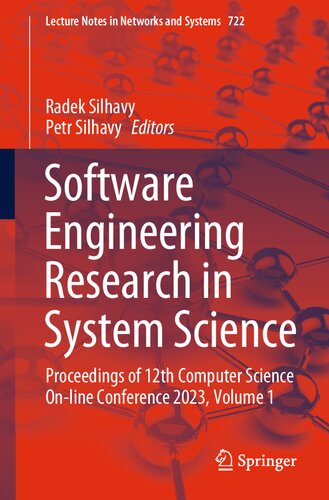 Software Engineering Research in System Science: Proceedings of 12th Computer Science On-line Conference 2023, Volume 1