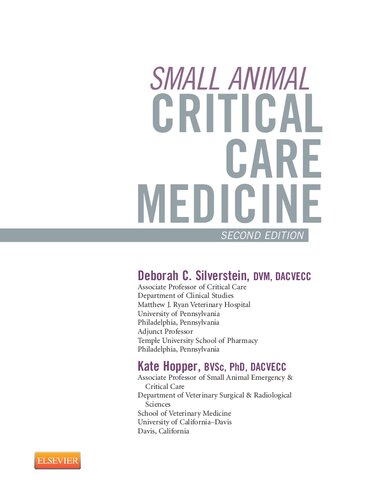 Small Animal Critical Care Medicine