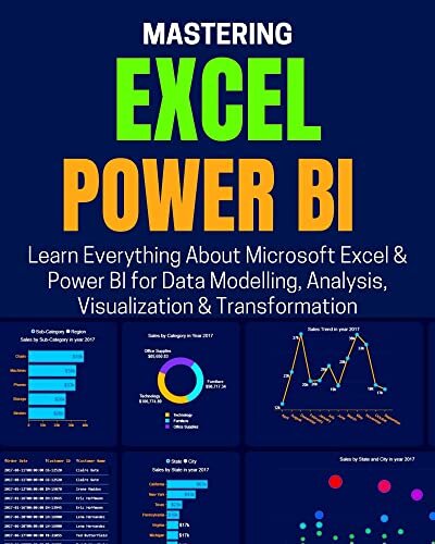 MASTERING EXCEL & POWER BI: Learn Everything About Microsoft Excel & Power BI for Data Modelling, Analysis, Visualization & Transformation