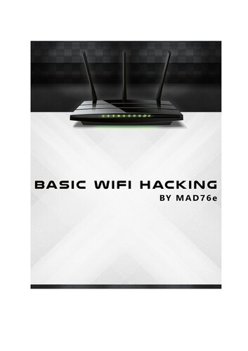 Basic Wifi Hacking