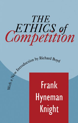 The Ethics of Competition