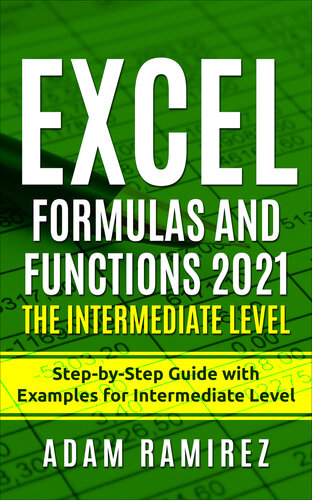 Excel Formulas and Functions 2021—The Intermediate Level: Step-by-Step Guide with Examples for Intermediate Level (Excel Academy Book 3)