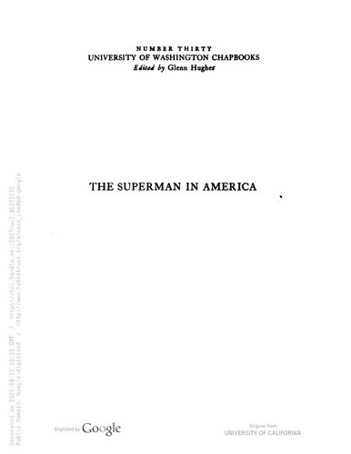 The Superman in America