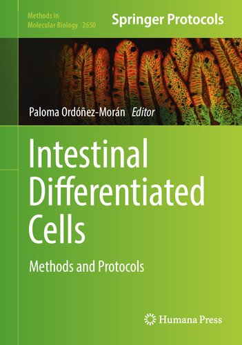 Intestinal Differentiated Cells: Methods and Protocols