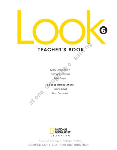 Look 6 Teacher's Book