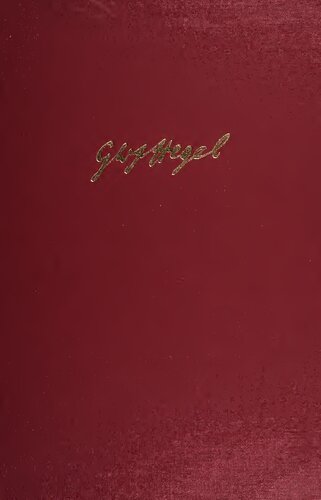 Gesammelte Werke 22. Exzerpte und Notizen (1809-1831)