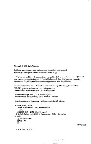 Galileo: Watcher of the Skies