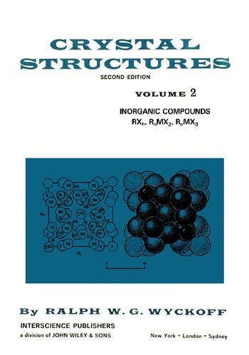 Crystal Structures - Volume 2