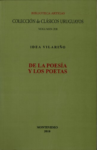 De la poesía y los poetas