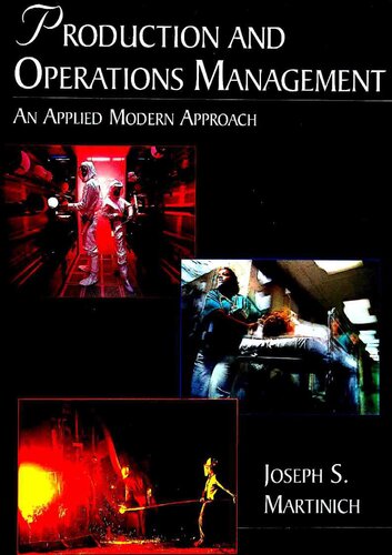 Production & Operations Management: An Applied Modern Approach