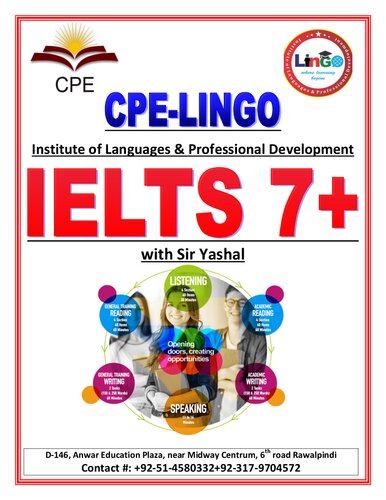 IELTS 7+ with Sir Yashal