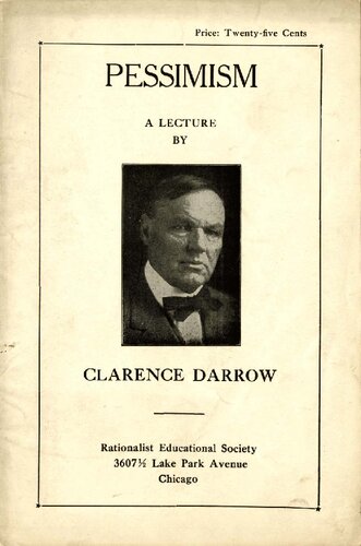 Pessimism: A Lecture