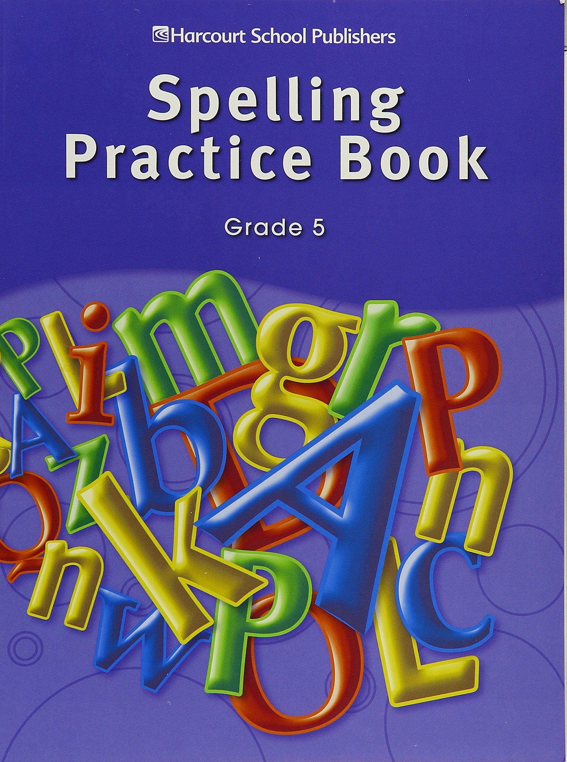 Storytown Spelling Practice Book Grade 5