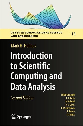 Introduction to Scientific Computing and Data Analysis (Texts in Computational Science and Engineering, 13)