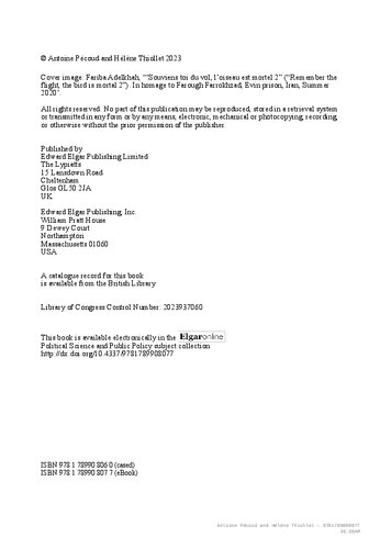 Research Handbook on the Institutions of Global Migration Governance (Elgar Handbooks in Migration)