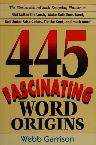 445 Fascinating Word Origins
