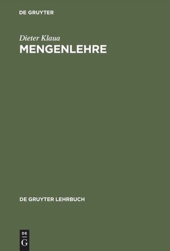 Mengenlehre