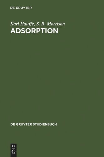 Adsorption: Eine Einführung in die Probleme der Adsorption