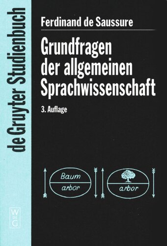 Grundfragen der allgemeinen Sprachwissenschaft