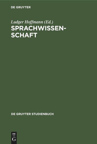 Sprachwissenschaft: Ein Reader