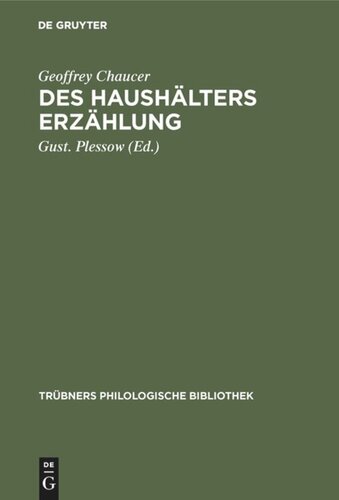 Des Haushälters Erzählung