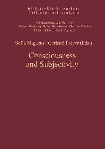 Consciousness and Subjectivity