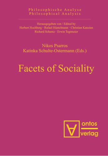 Facets of Sociality