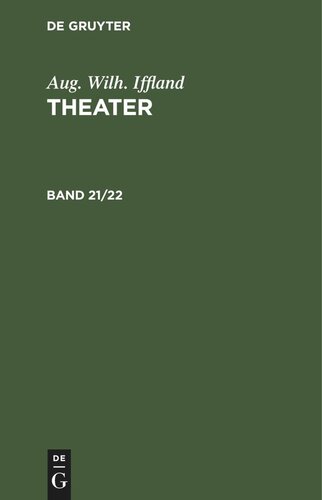 Theater: Band 21/22