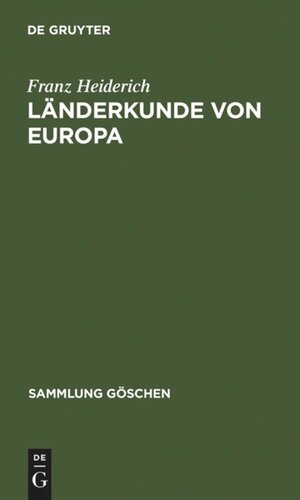 Länderkunde von Europa