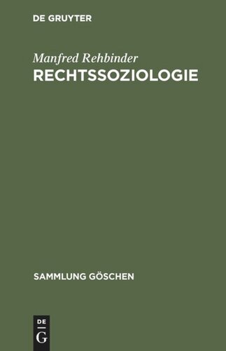 Rechtssoziologie