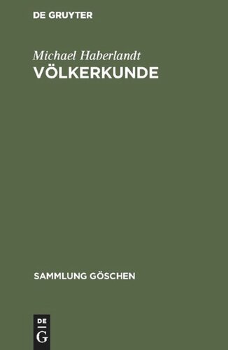 Völkerkunde