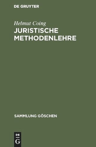 Juristische Methodenlehre
