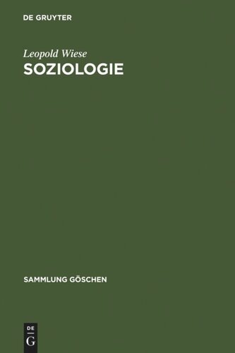Soziologie: Geschichte und Hauptprobleme