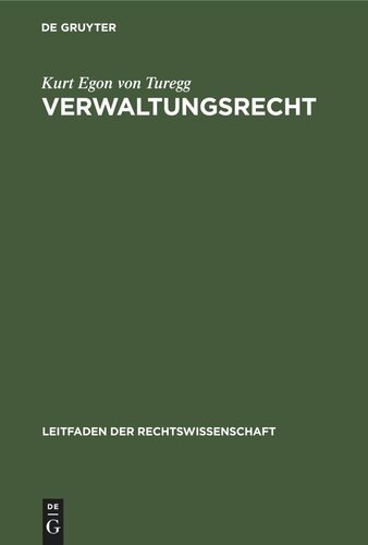 Verwaltungsrecht
