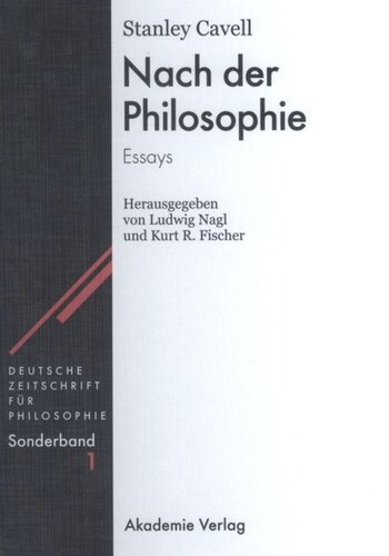 Nach der Philosophie: Essays
