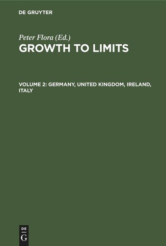 Growth to Limits: Volume 2 Germany, United Kingdom, Ireland, Italy