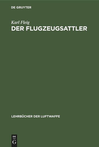 Der Flugzeugsattler