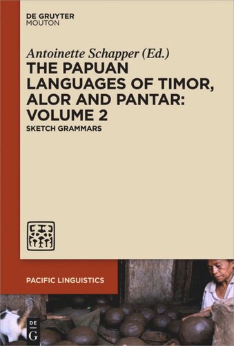 The Papuan Languages of Timor, Alor and Pantar: Volume 2