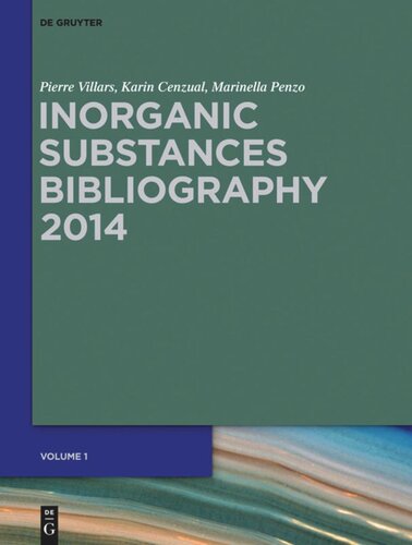 Inorganic Substances: Bibliography