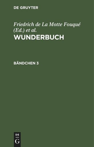 Wunderbuch: Bändchen 3