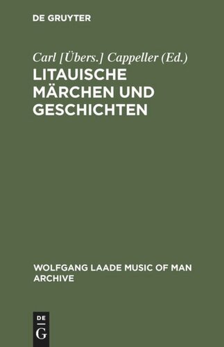 Litauische Märchen und Geschichten