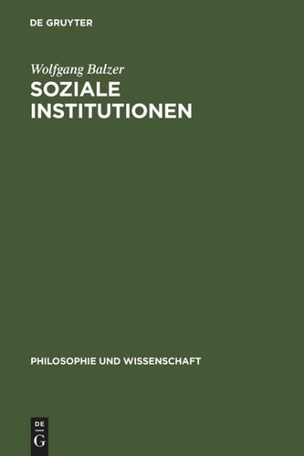 Soziale Institutionen