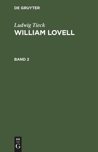 William Lovell: Band 2